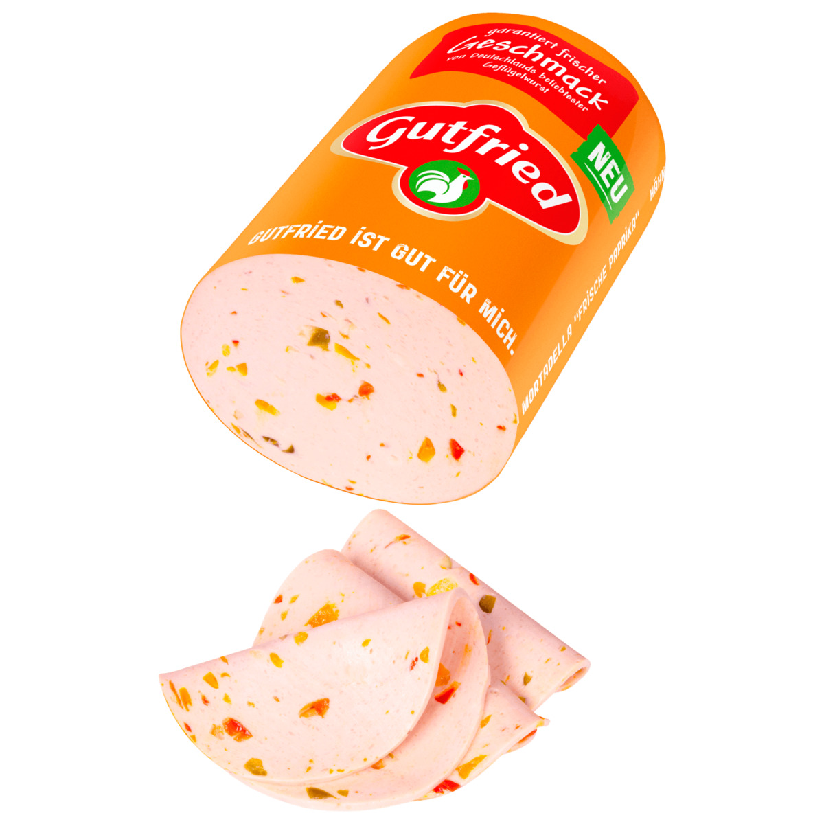 Bild 1 von Gutfried Hähnchenmortadella mit Paprika