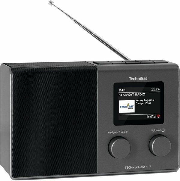 Bild 1 von TechniSat TECHNIRADIO 4 IR kompaktes Internet-Radio (Digitalradio (DAB), Internetradio, UKW mit RDS, 3 W)