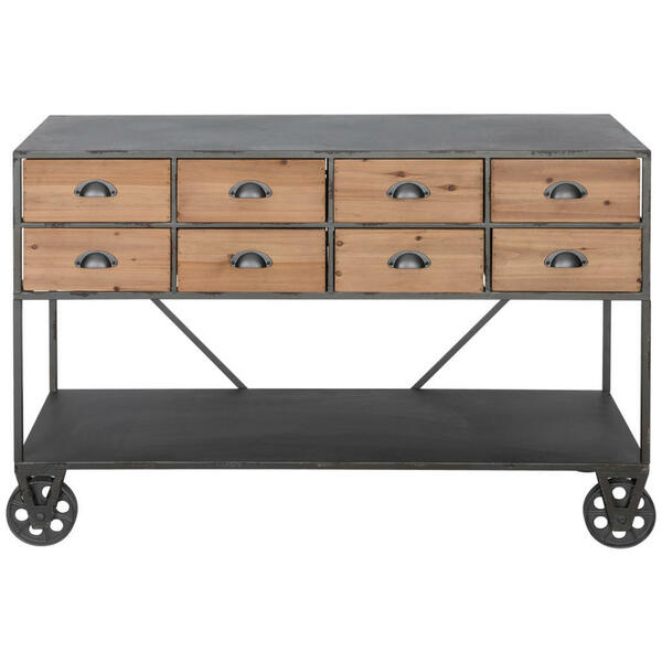 Bild 1 von Livetastic SIDEBOARD Natur, Schwarz