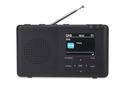 Bild 1 von Tragbares DAB+ und UKW-Radio mit wieder aufladbarem Akku und Kopfhörer-Buchse, Anthrazit/ Grau