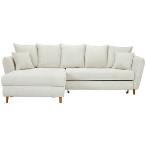 Carryhome ECKSOFA Creme, Natur