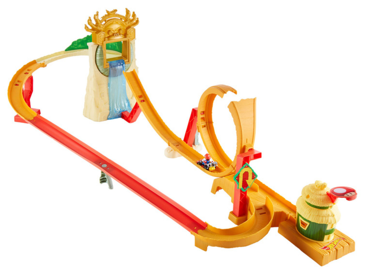 Bild 1 von Hot Wheels Trackset »Mario Kart Rundkurs«, inkl. 1 Fahrzeug