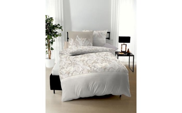 Bild 2 von Bettwäscheset Tika, natur, 135 cm x 200 cm