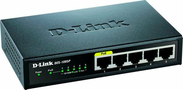 Bild 1 von D-Link DES-1005P Netzwerk-Switch