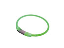 Bild 1 von Nobby LED Leuchthalsband Visible transparent grün, Länge: 45 cm, Ø: 7 mm