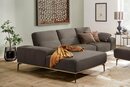 Bild 1 von W.SCHILLIG Ecksofa run, mit Holzsockel, Füße in Bronze pulverbeschichtet, Breite 299 cm