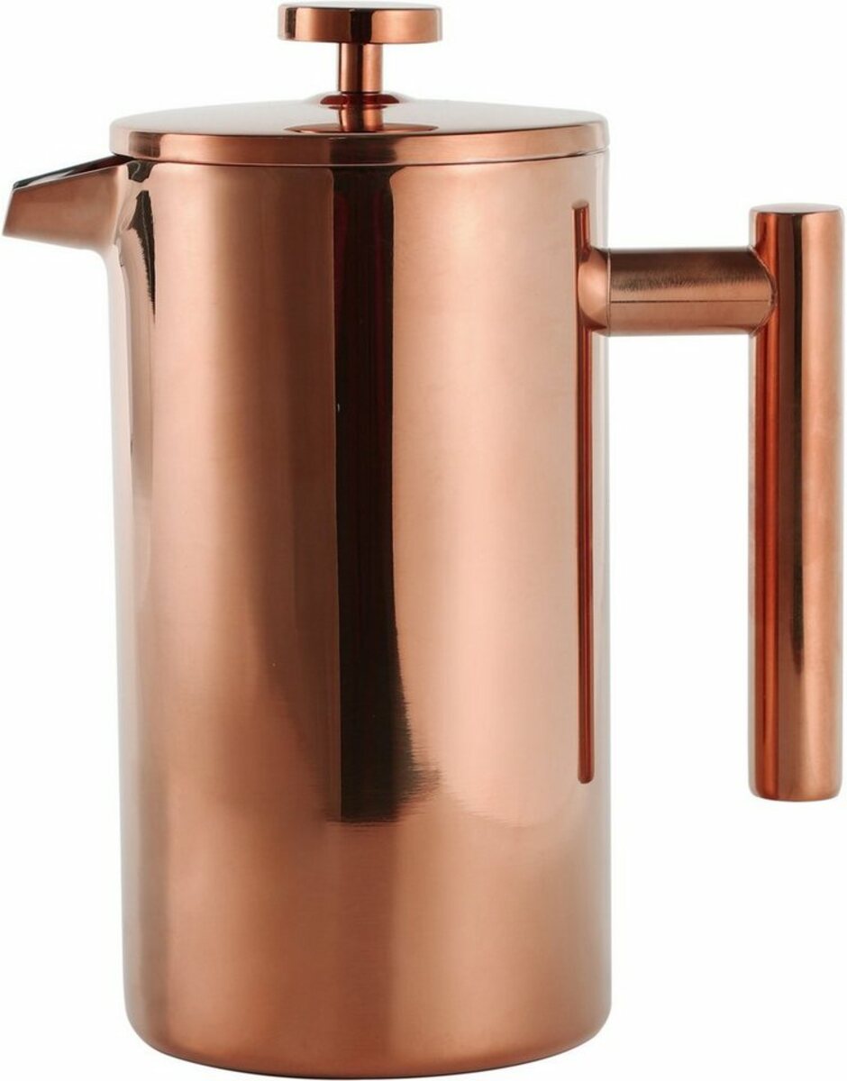 Bild 1 von ECHTWERK French Press Kanne ., 0,8l Kaffeekanne, Kaffeebereiter mit Pressfilter, doppelwandiger Edelstahl, isoliert