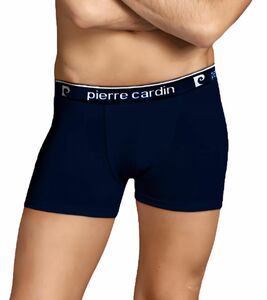 Pierre Cardin Herren Boxershorts mit Baumwoll-Stretch Unterwäsche Perfect-Fit PCU77 Navy