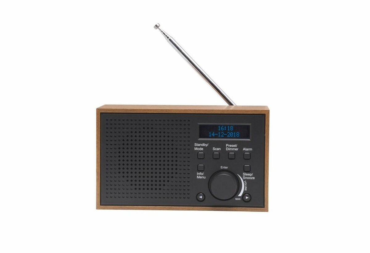 Bild 1 von Denver Denver Radio DAB-46 dark grey Radio (Digitalradio (DAB), 2 W)