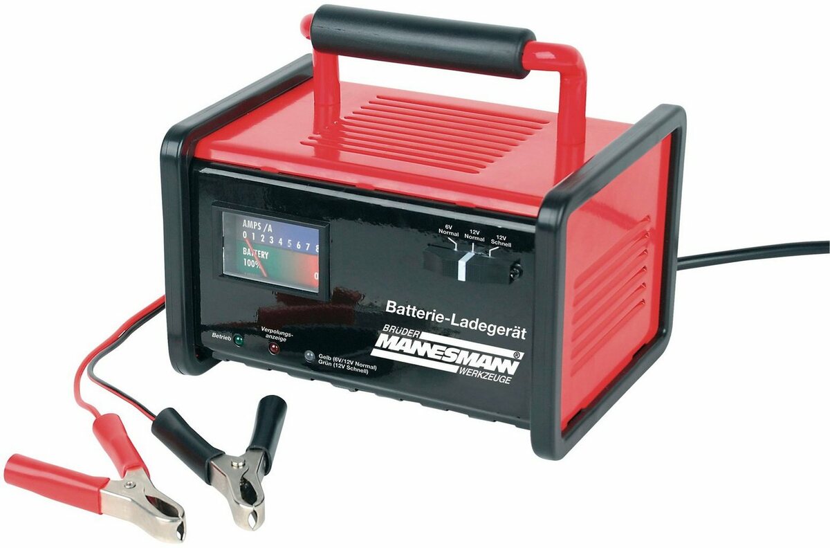 Bild 1 von Brüder Mannesmann Werkzeuge Bleiakku-Ladegerät (8000 mA)