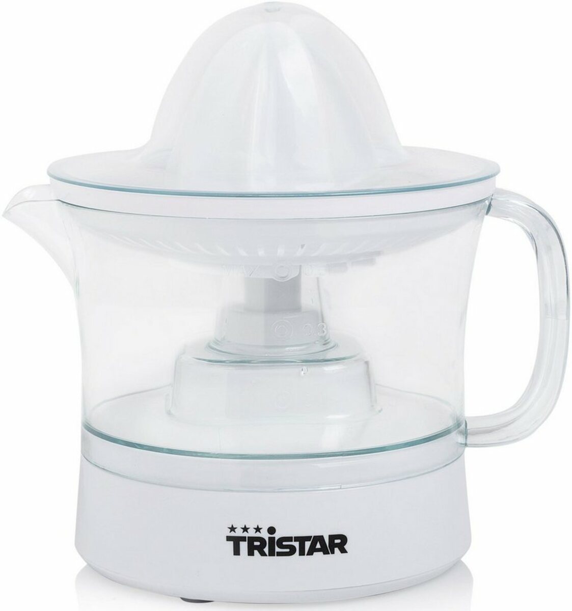 Bild 1 von Tristar Zitruspresse CP-3005, 25 W, 0,5 Liter Inhalt, 2 Presskegel-Größen für jede Citrusfrucht, 25 Watt