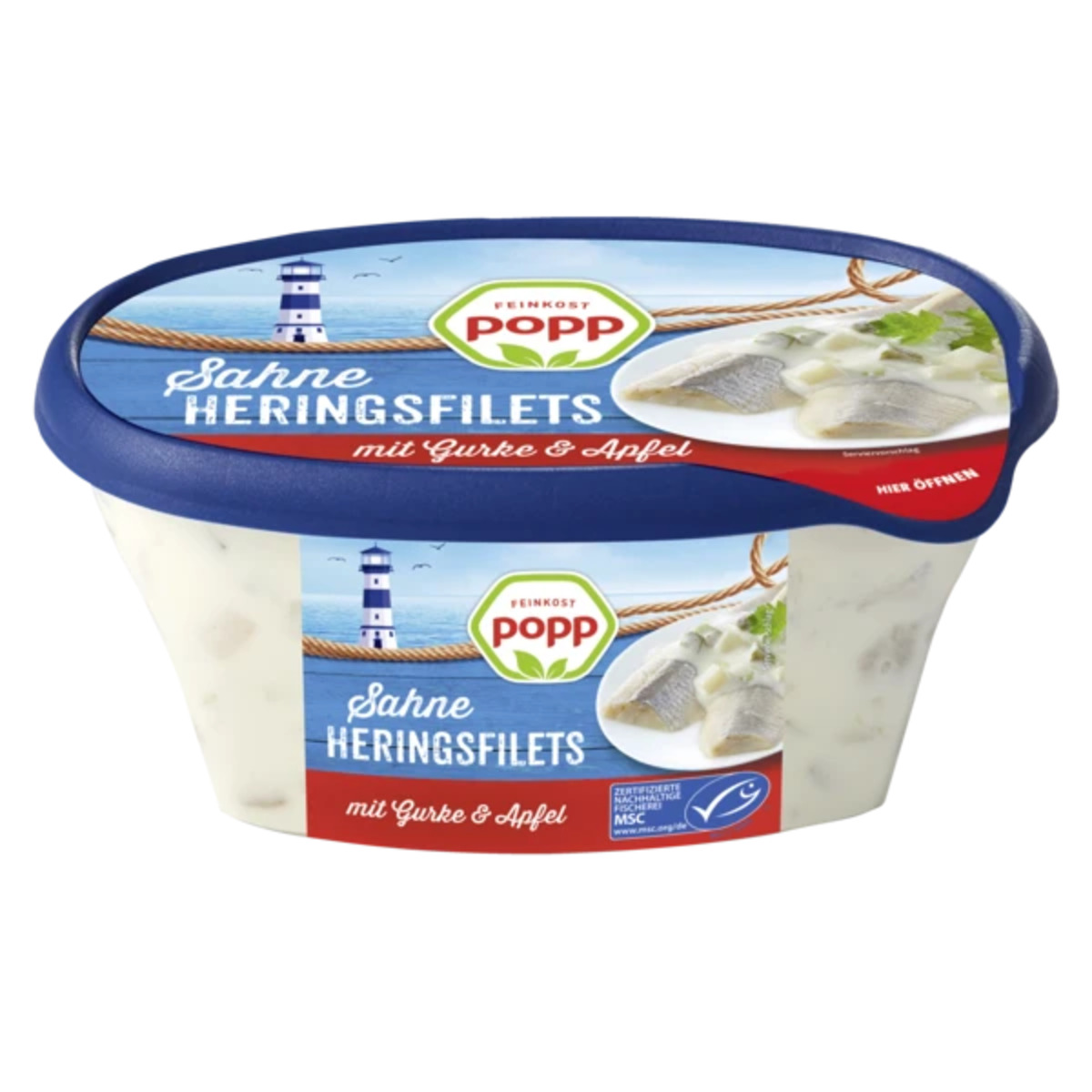 Bild 1 von Popp Sahne-Heringsfilets