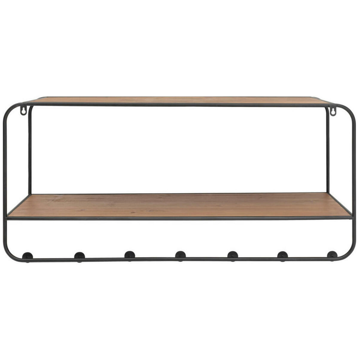 Bild 1 von Livetastic WANDGARDEROBE Natur, Schwarz