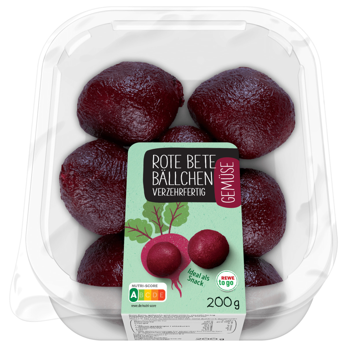 Bild 1 von REWE to go Rote Bete Bällchen