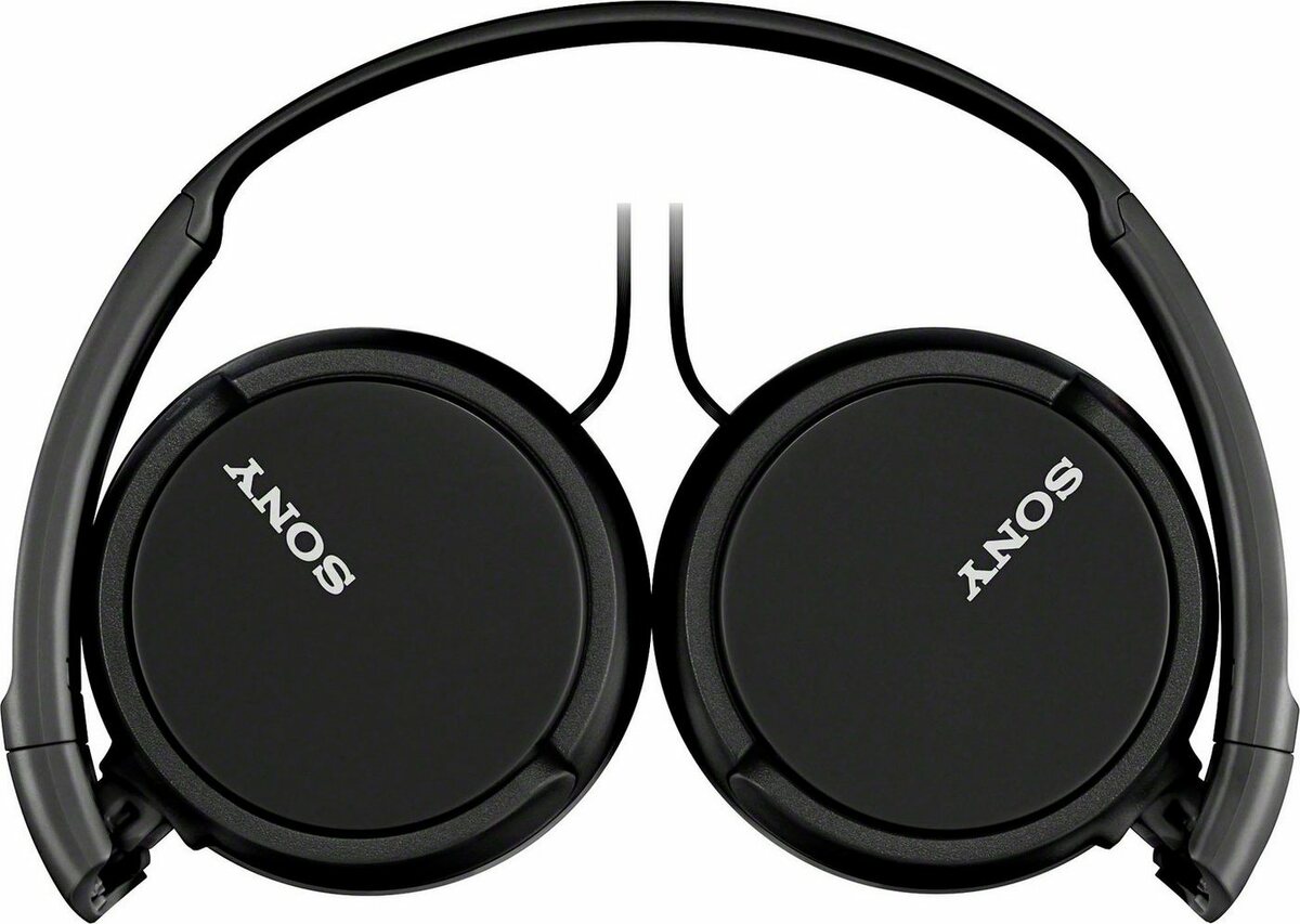 Bild 1 von Sony MDR-ZX110AP Faltbarer On-Ear-Kopfhörer (Freisprechfunktion, integrierte Steuerung für Anrufe und Musik, mit Headsetfunktion)