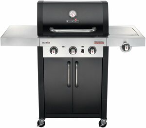 Char-Broil Gasgrill Professional 3400 B, 3-Brenner mit Seitenbrenner und Ablage