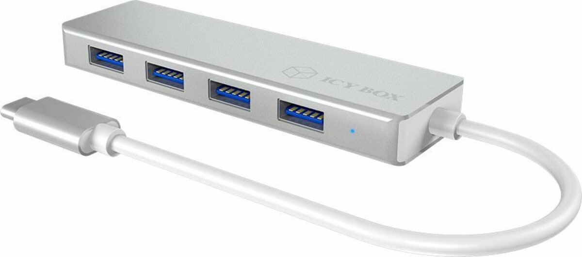 Bild 1 von ICY BOX ICY BOX 4 Port USB 3.0 Type-C Hub Computer-Adapter