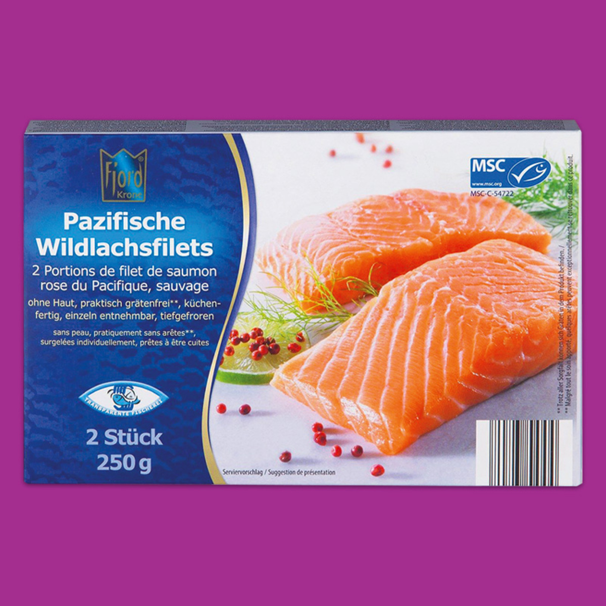 Bild 1 von Fjordkrone Pazifische Wildlachsfilets