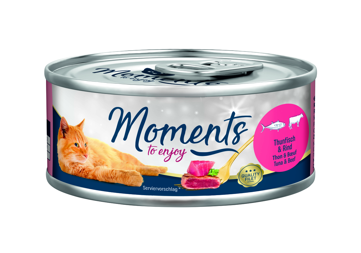 Bild 1 von MOMENTS Adult Thunfisch & Rind 24x70 g