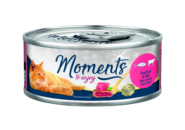 Bild 1 von MOMENTS Adult Thunfisch & Rind 24x70 g
