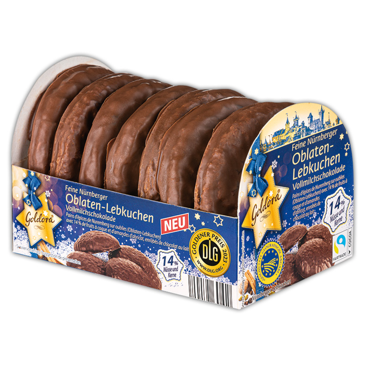 Bild 2 von Goldora Feine Nürnberger Oblaten-Lebkuchen
