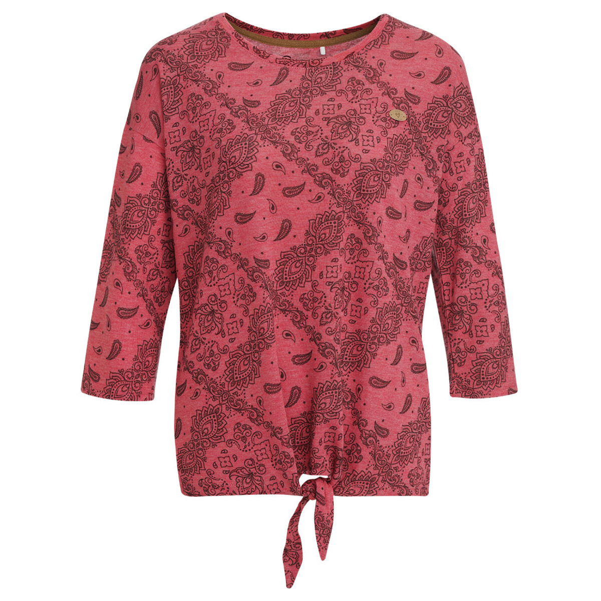 Bild 1 von Damen Shirt mit Knotendetail