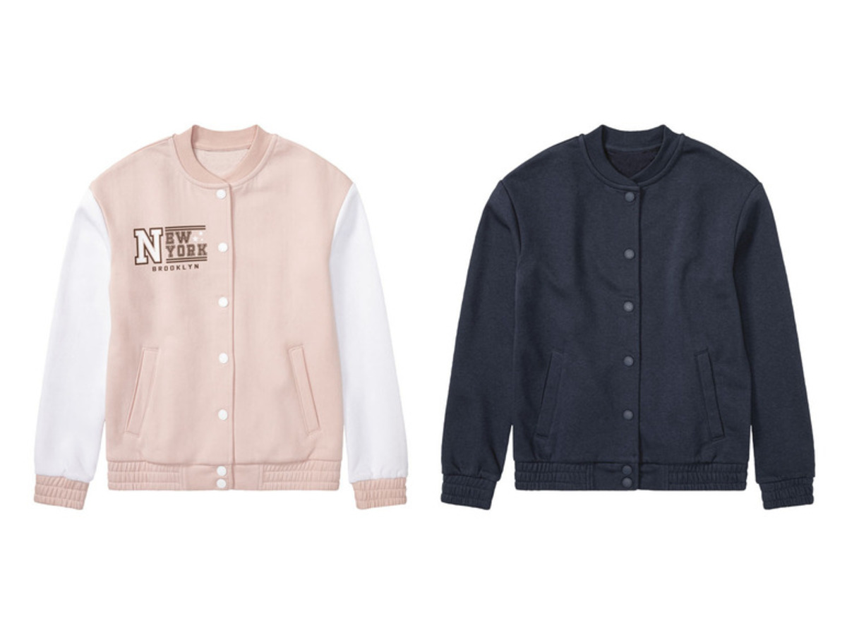 Bild 1 von pepperts!® Kinder Mädchen College-Jacke, mit Stehkragen