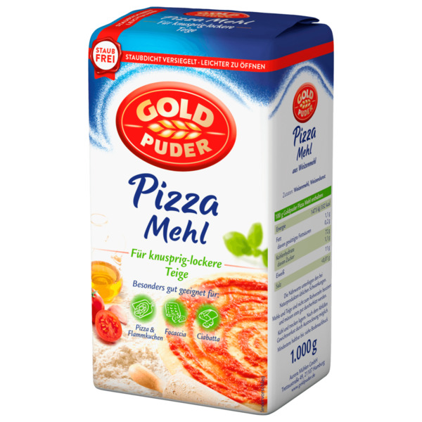 Bild 1 von Gold Puder Pizzamehl 1kg