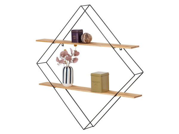 Bild 4 von Wenko Wandregal »Geo«, mit 2 Regalböden