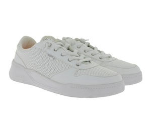 ROXY Harper Damen Low-Top Sneaker mit Memory-Foam-Fußbett Freizeit-Schuhe mit Terry-Futter ARJS600482 WWO Weiß