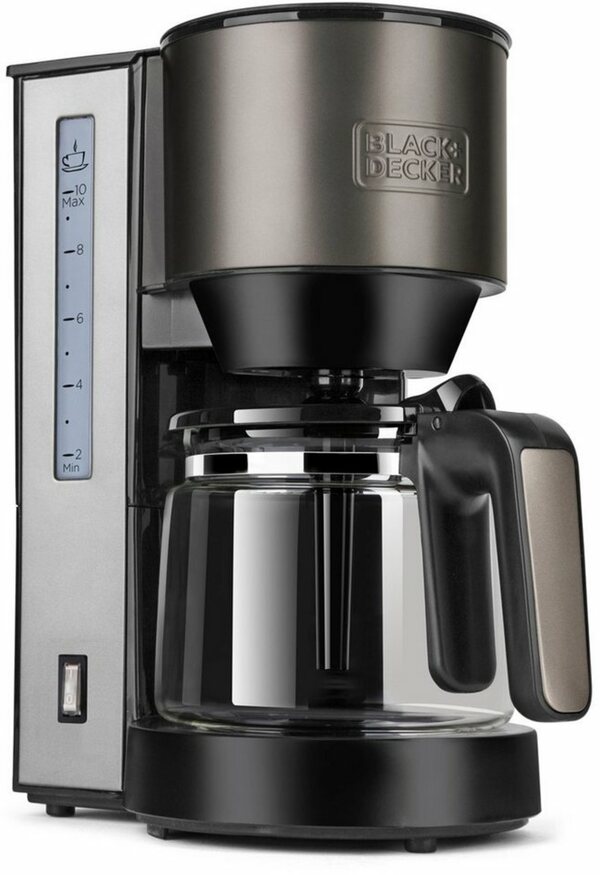 Bild 1 von Black + Decker Filterkaffeemaschine BXCO870E, 1,25l Kaffeekanne, Permanentfilter