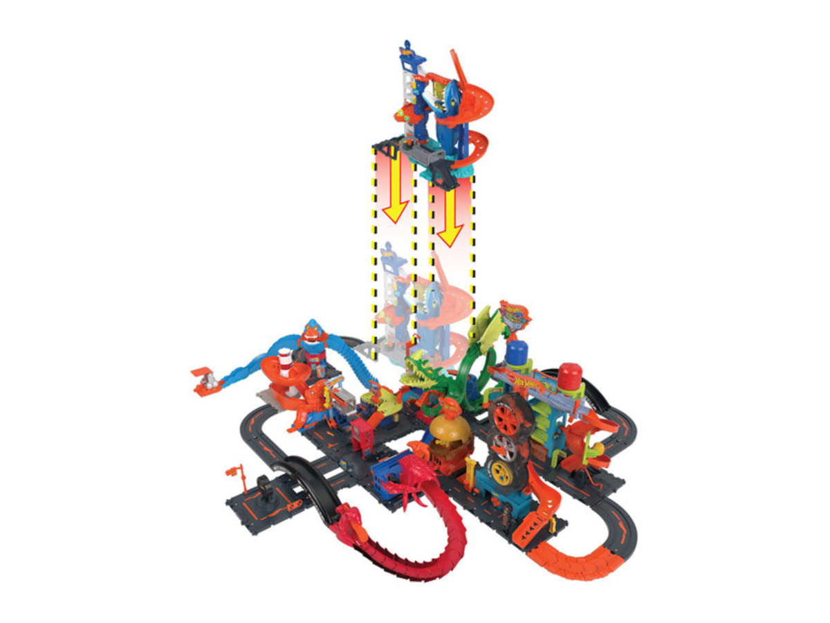 Bild 4 von Hot Wheels Spielset »City Hai-Attacke«, inkl. 1 Fahrzeug