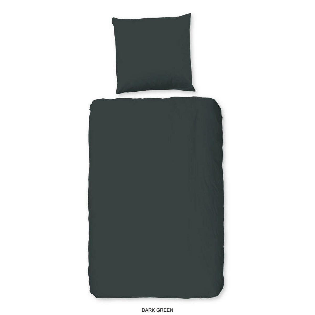 Bild 1 von MID.YOU WENDEBETTWÄSCHE Dunkelgrün