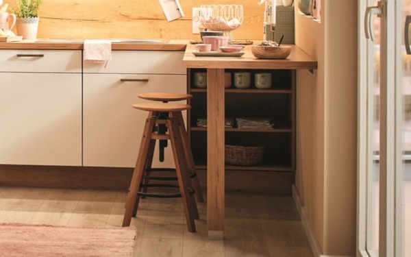 Bild 2 von Puris - Einbauküche Speed, alpinweiß, inkl. Elektrogeräte