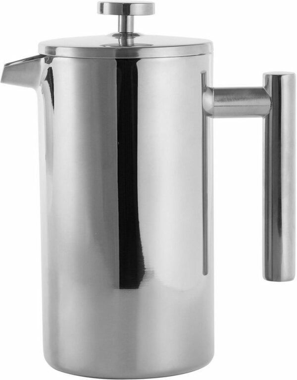 Bild 1 von ECHTWERK French Press Kanne ., 0,8l Kaffeekanne, Kaffeebereiter mit Pressfilter, doppelwandiger Edelstahl, isoliert