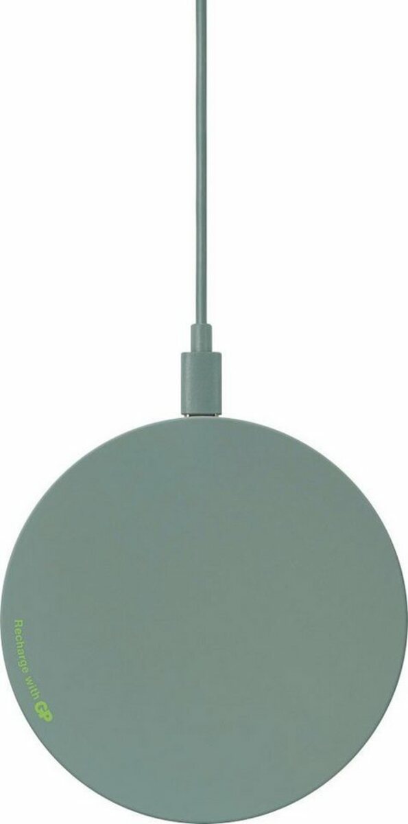 Bild 1 von GP Batteries Drahtloses QI Ladegerät für z.B. Smartphones GP QP1A grau 15W Wireless Charger (QI Ladestation)