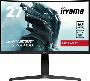 Iiyama G-Master GB2766HSU-B1 Gaming-Monitor (68,5 cm/27 ", 1920 x 1080 px, Full HD, 1 ms Reaktionszeit, 165 Hz, VA LED)