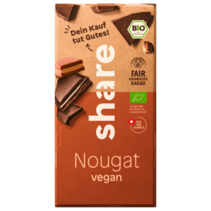 Share Schokolade Nougat vegan