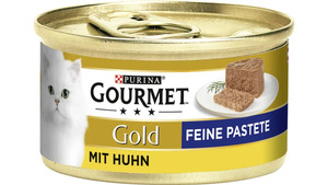 Purina GOURMET Katzennassfutter Gold Feine Pastete mit Huhn