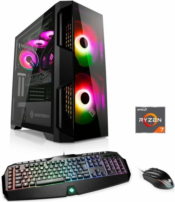 Bild 1 von CSL HydroX L8111 Wasserkühlung Gaming-PC (AMD Ryzen 7 Ryzen™ 7 5800X, GeForce RTX 3060, 2000 GB HDD, 1000 GB SSD, Wasserkühlung)