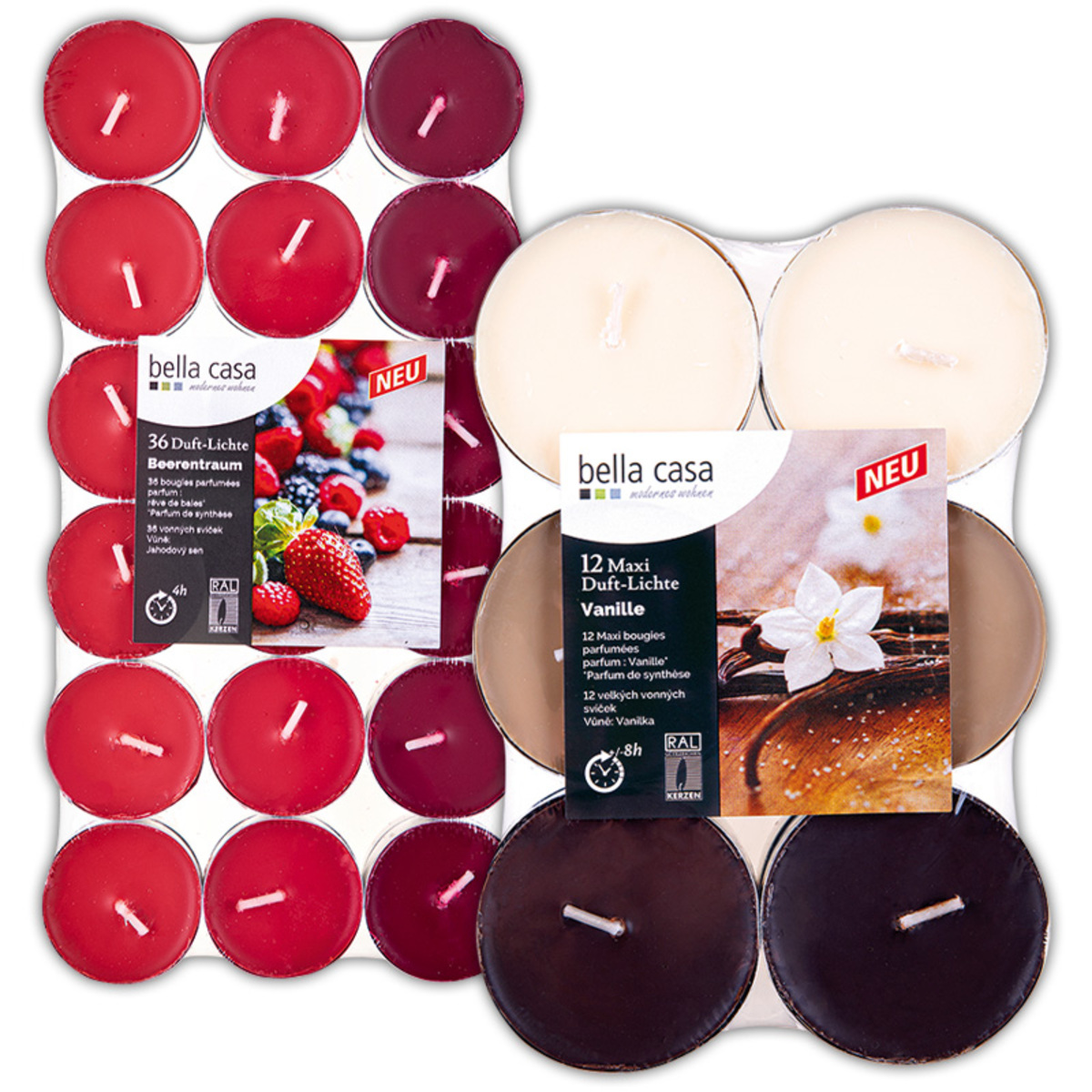 Bild 1 von Bella Casa Maxiduft-/ Duftteelichte