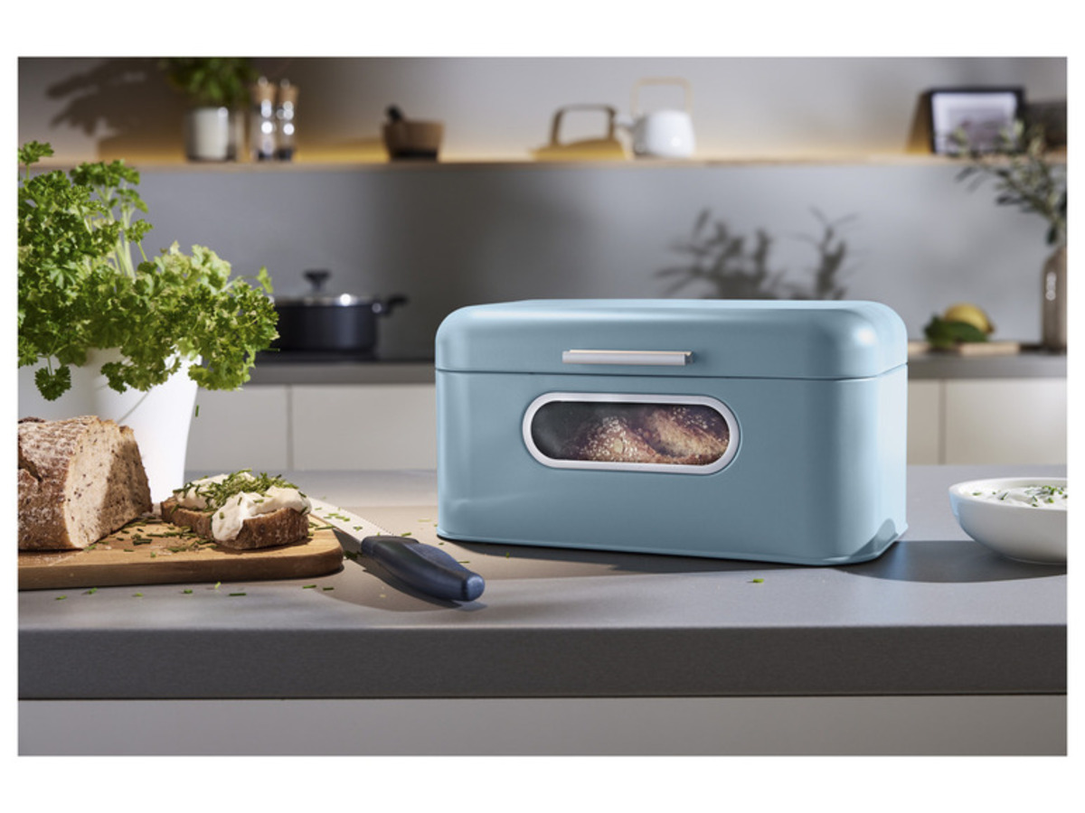 Bild 3 von ERNESTO® Brotkasten, mit Sichtfenster, aus Metall