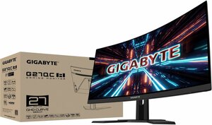 Gigabyte G27QC A Gaming-Monitor (68,5 cm/27 ", 2560 x 1440 px, QHD, 1 ms Reaktionszeit, 165 Hz, VA LED)