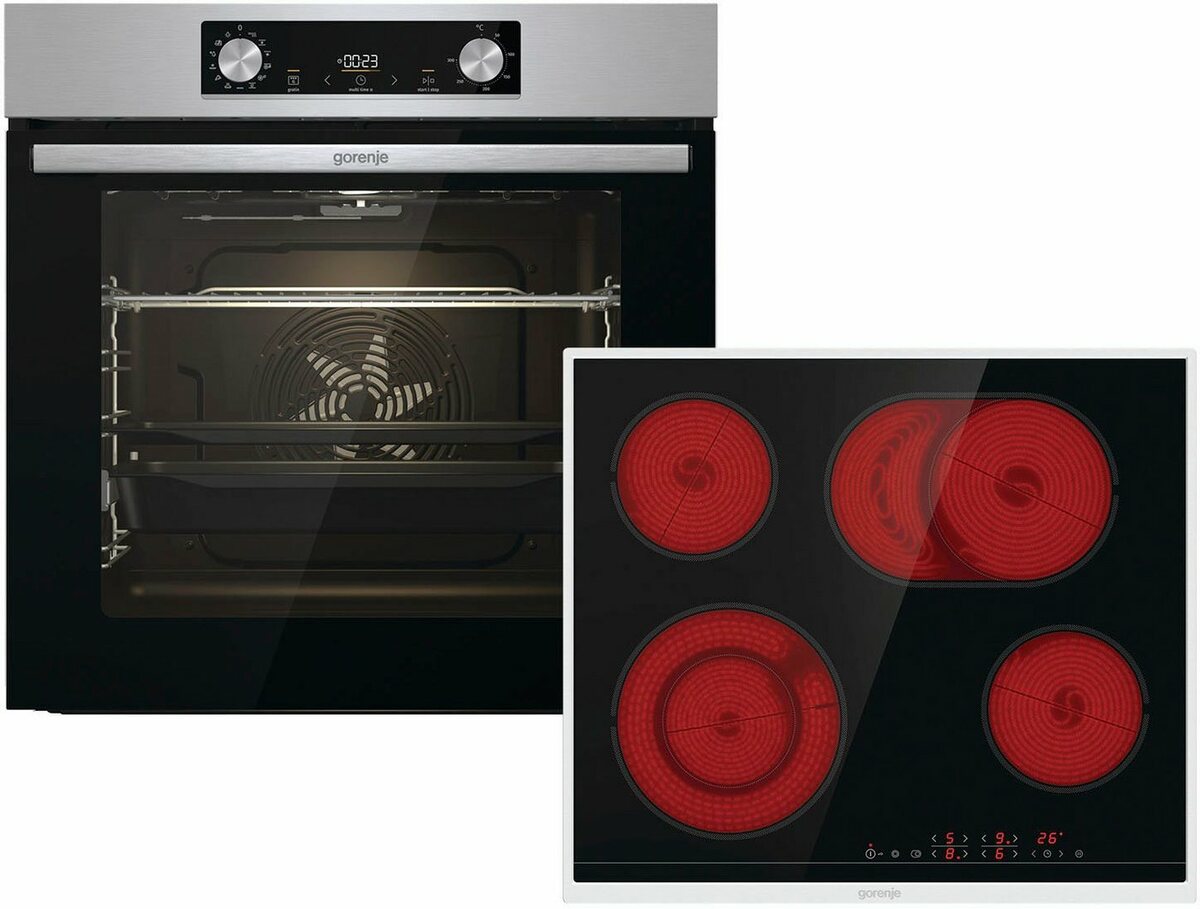 Bild 1 von GORENJE Backofen-Set Steam Set, mit 1-fach-Teleskopauszug