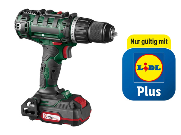 Bild 2 von PARKSIDE® 20-V-Akku-Bohrschrauber-Set, 
         Stück