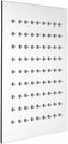 Bild 1 von Schütte Regenduschkopf Strasbourg, Antikalk-Noppen, ultraflache Regendusche 20x20, Duschkopf in Edelstahl