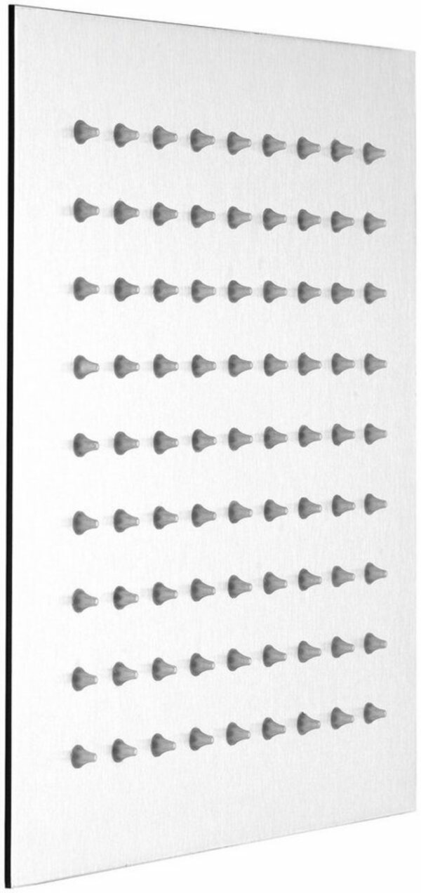 Bild 1 von Schütte Regenduschkopf Strasbourg, Antikalk-Noppen, ultraflache Regendusche 20x20, Duschkopf in Edelstahl