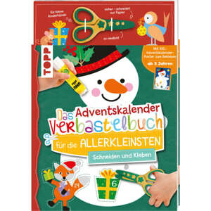 TOPP Verbastelbuch Adventskalender, Schneiden und Kleben