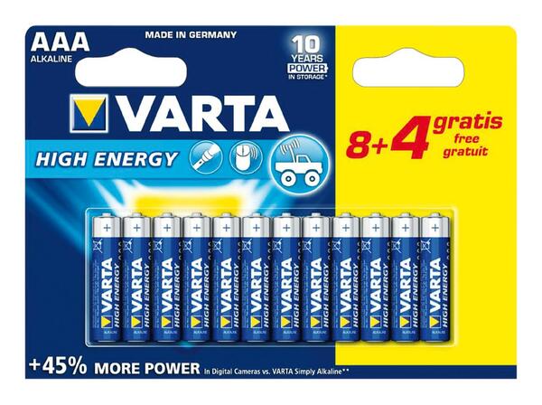 Bild 1 von VARTA Batterien AAA