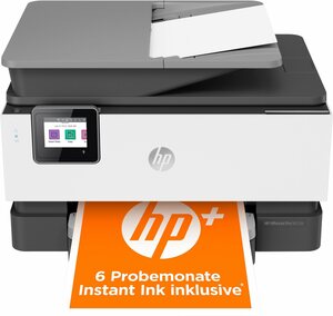 HP OfficeJet Pro 9012e AiO A4 color Multifunktionsdrucker, (LAN (Ethernet), WLAN (Wi-Fi), HP+ Instant Ink kompatibel)